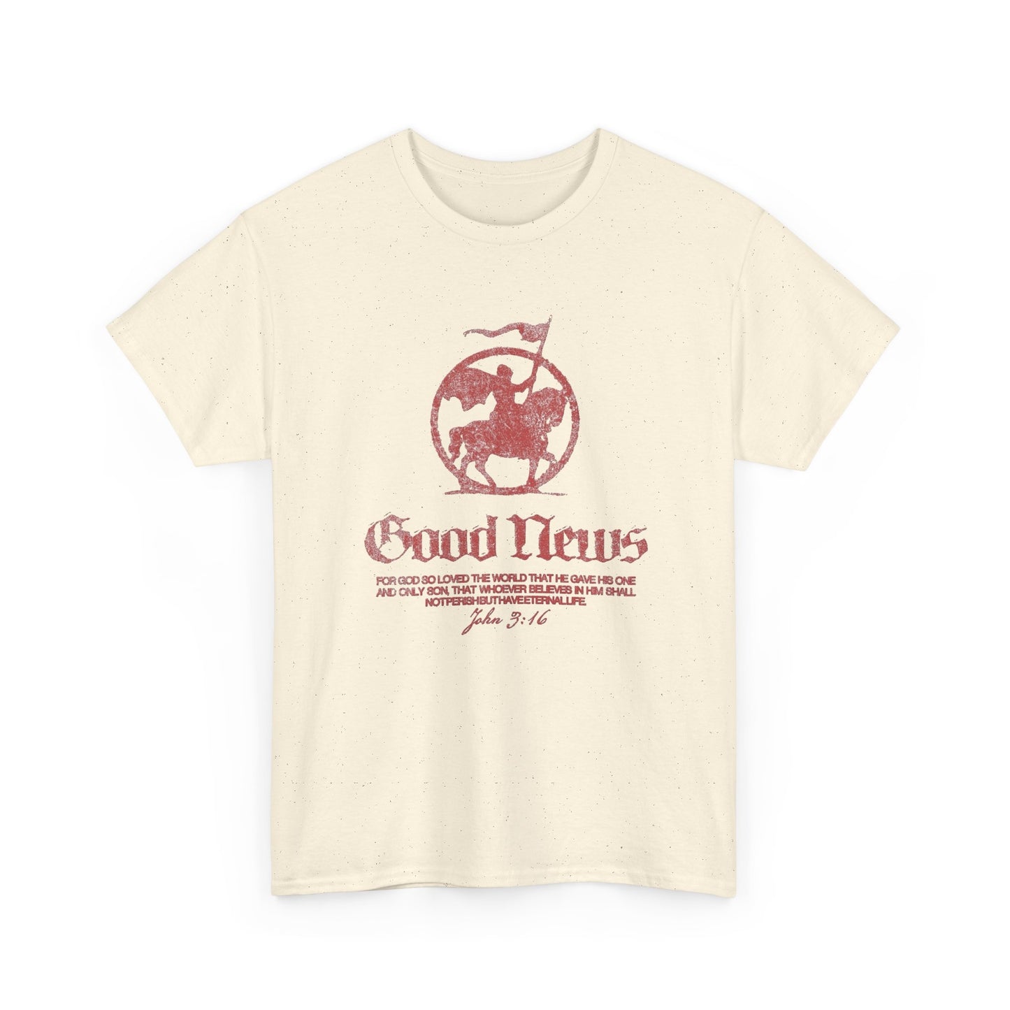 Good News Jesus Graphic T Shirt Unisex Heavy Cotton Tee