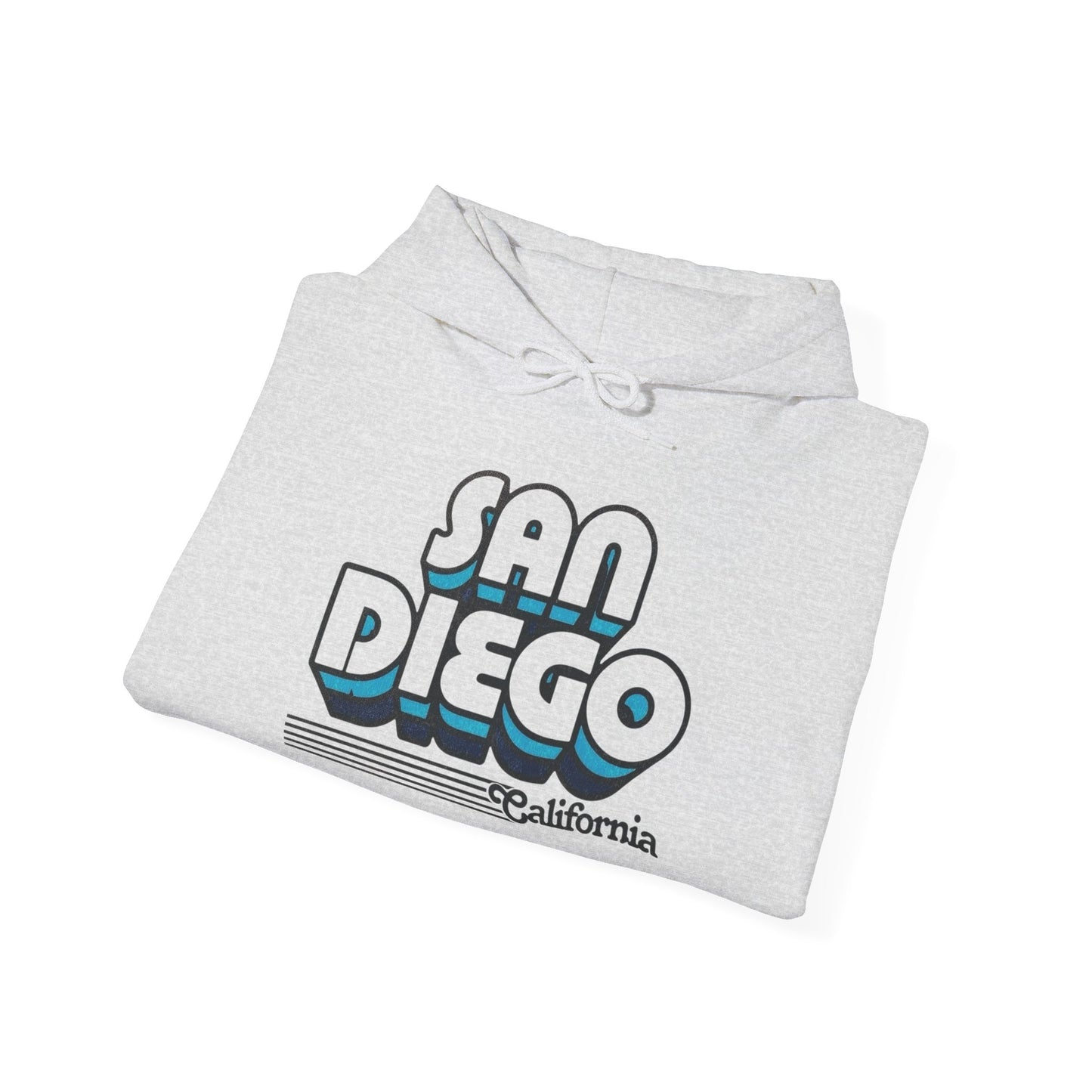 San Diego California Vintage Graphic Hoodie Heavy Blend™ NEW Sweatshirt
