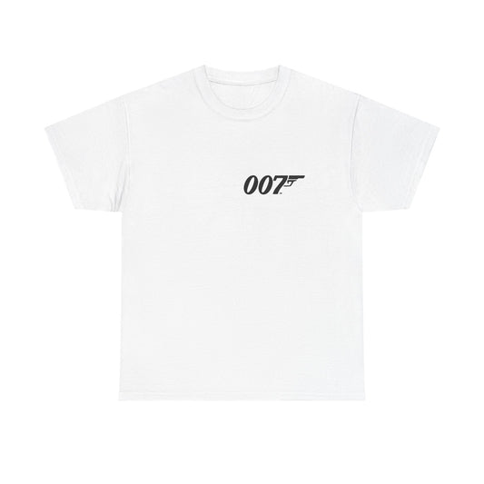 007 Bond Retro Graphic T Shirt NEW Adult Regular Sizing Tee