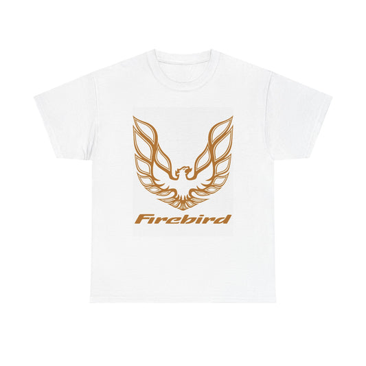 FIrebird Graphic T Shirt Vintage Muscle Car Pontiac trans Am Unisex Heavy Cotton