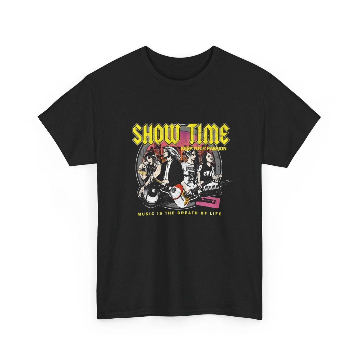 Showtime Music Graphic T Shirt NEW Adult Cotton