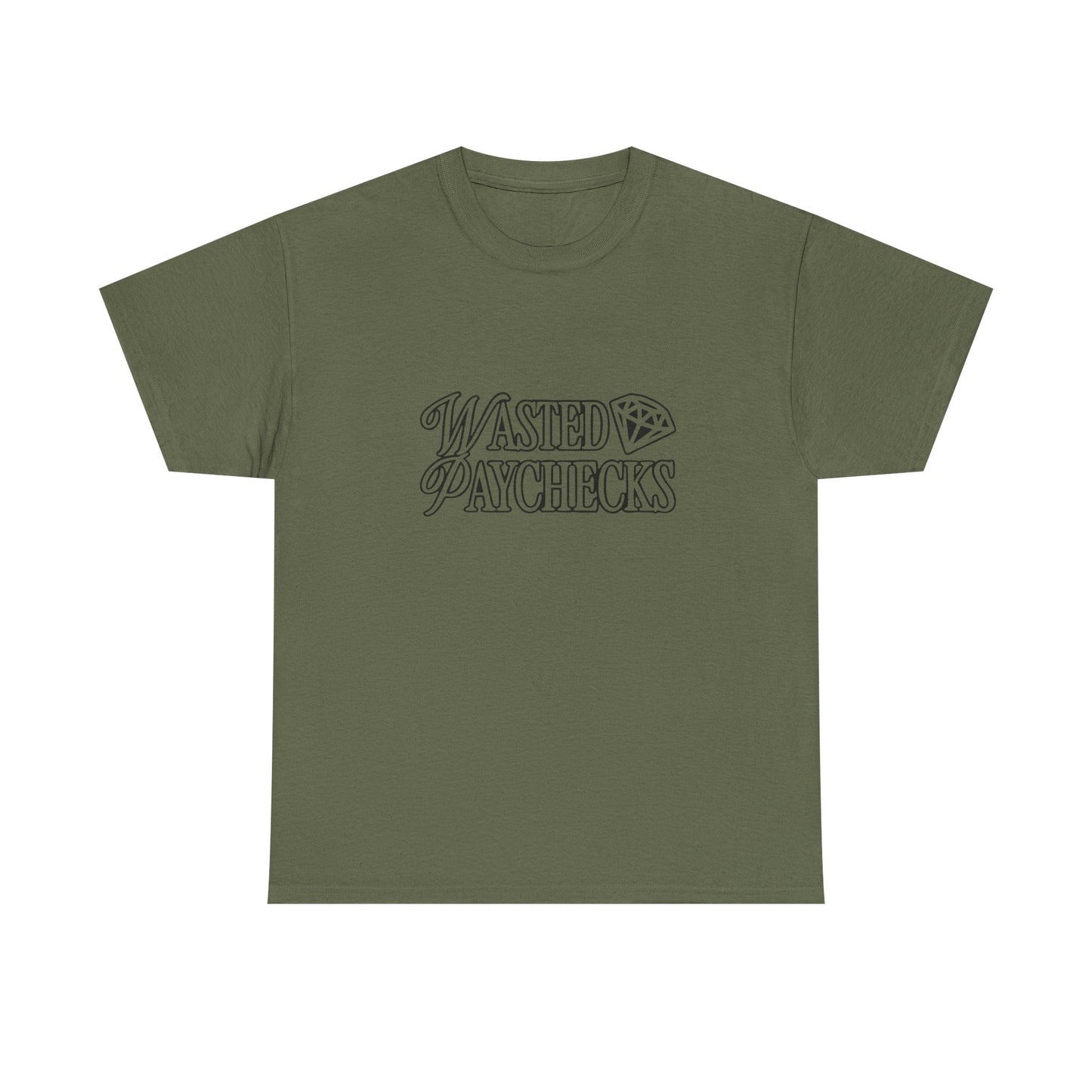 Wasted Paychecks Graphic T Shirt NEW ADULT Tee