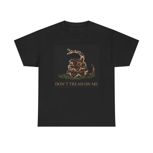 Don't Tread On Me Graphic T Shirt USA Unisex Heavy Cotton Tee