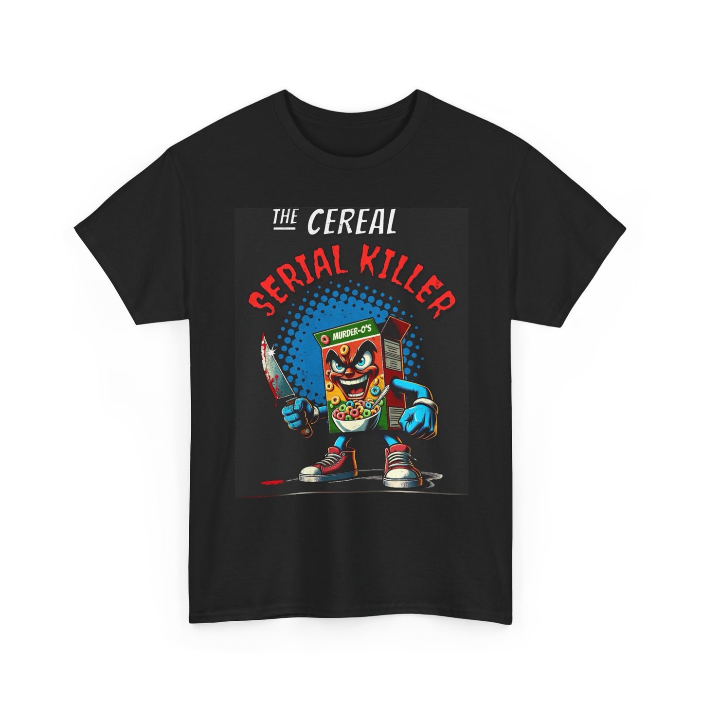 The Cereal Killer Shirt Apparel BRAND NEW Unisex Heavy Cotton Tee
