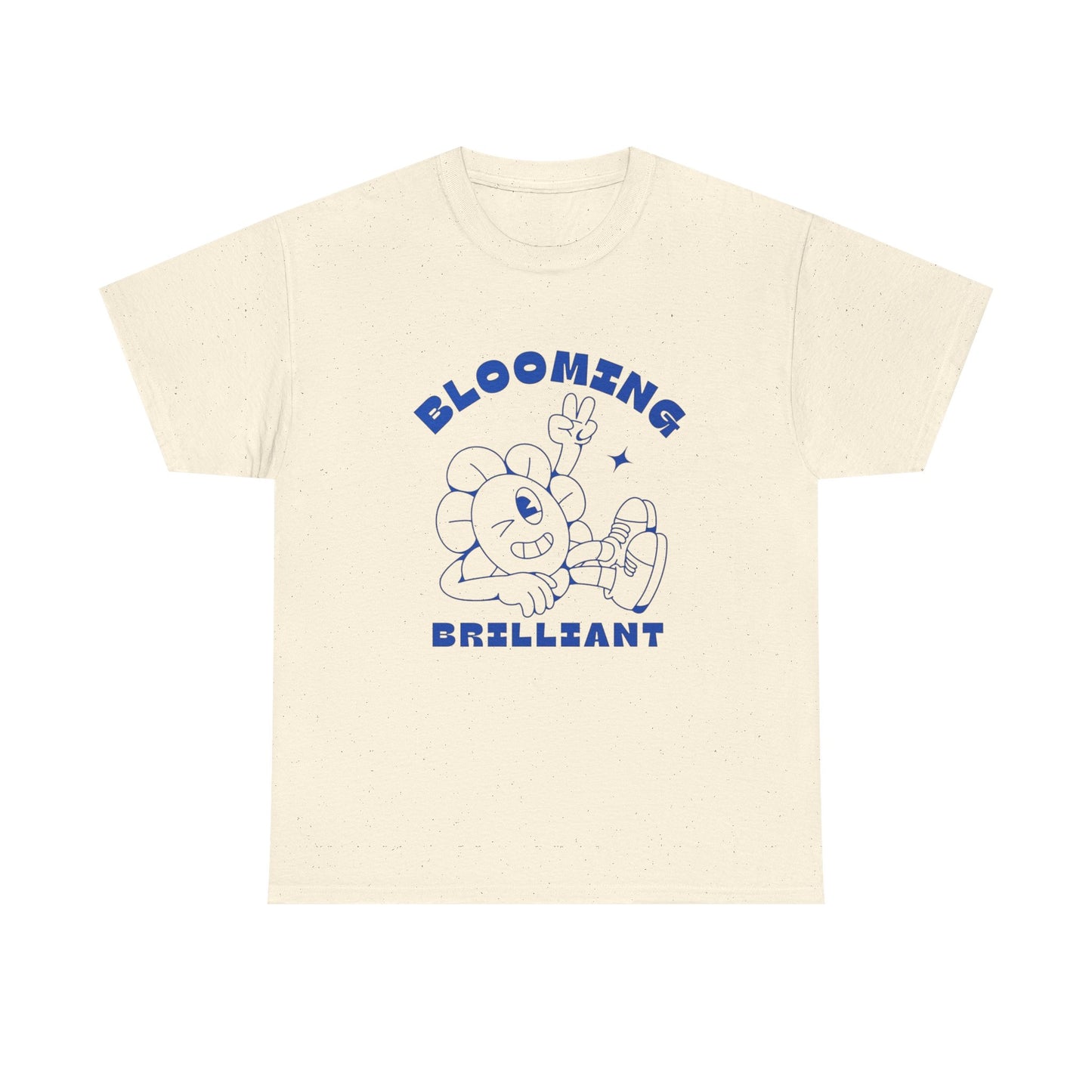 Blooming Brilliant Flowers Graphic T Shirt Unisex Heavy Cotton Tee