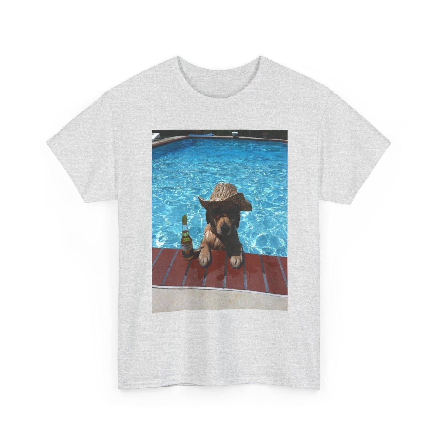 Funny Golden Retriever Dog Lover Graphic T-Shirt Unisex Heavy Cotton Tee NEW