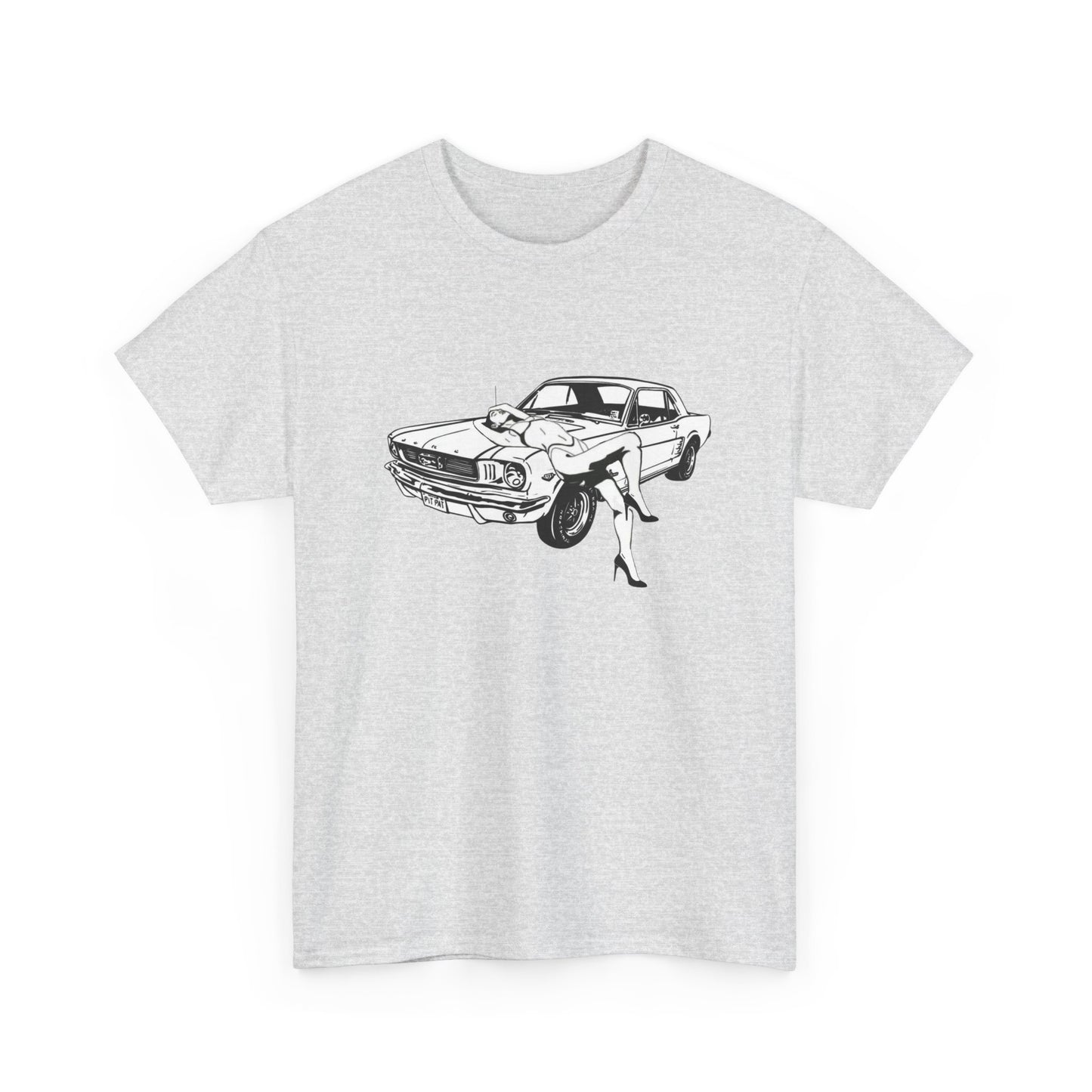60's Mustang Model Graphic T Shirt ADULT NEW VINTAGE TEE