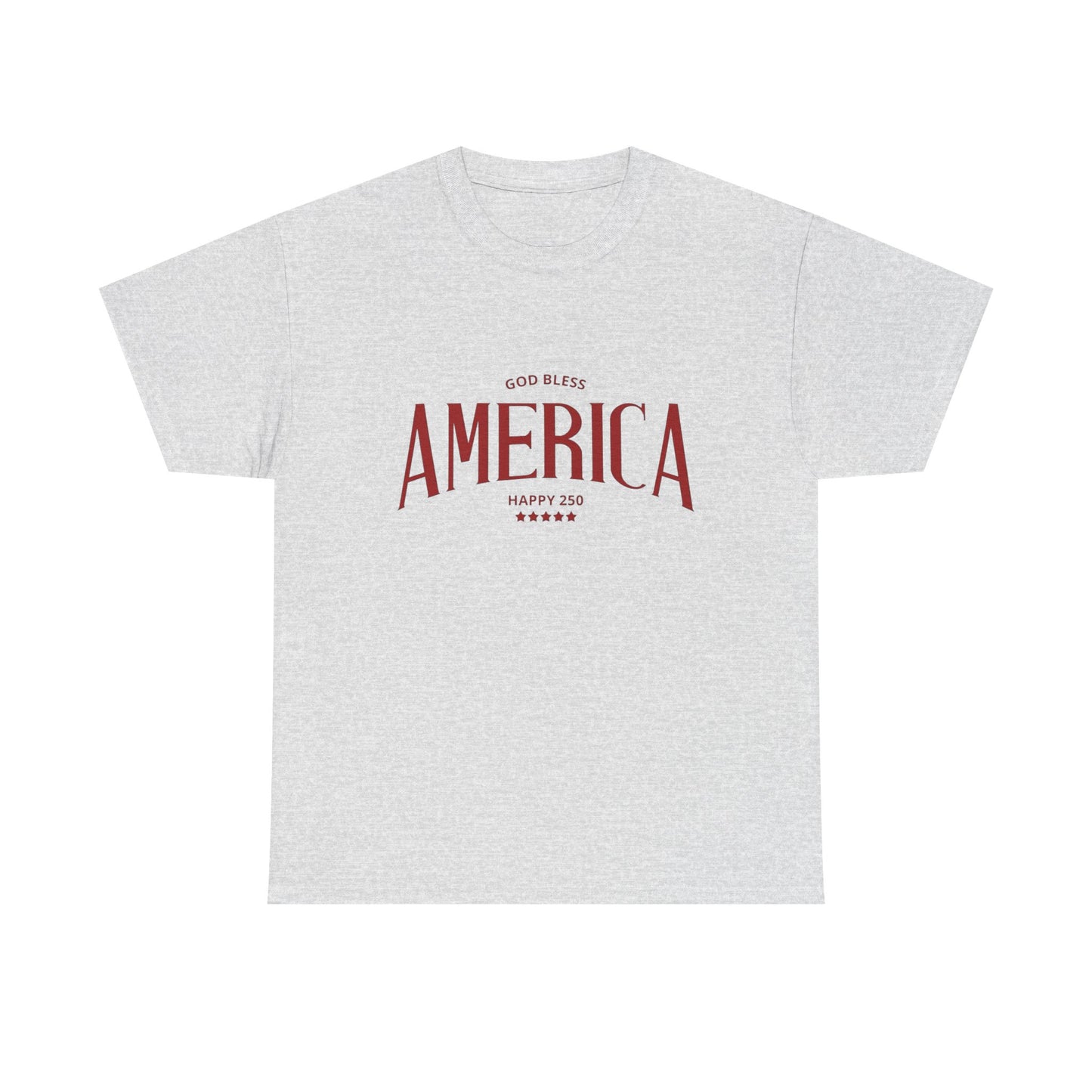 God Bless America Graphic T Shirt NEW ADULT Unisex Heavy Cotton Tee