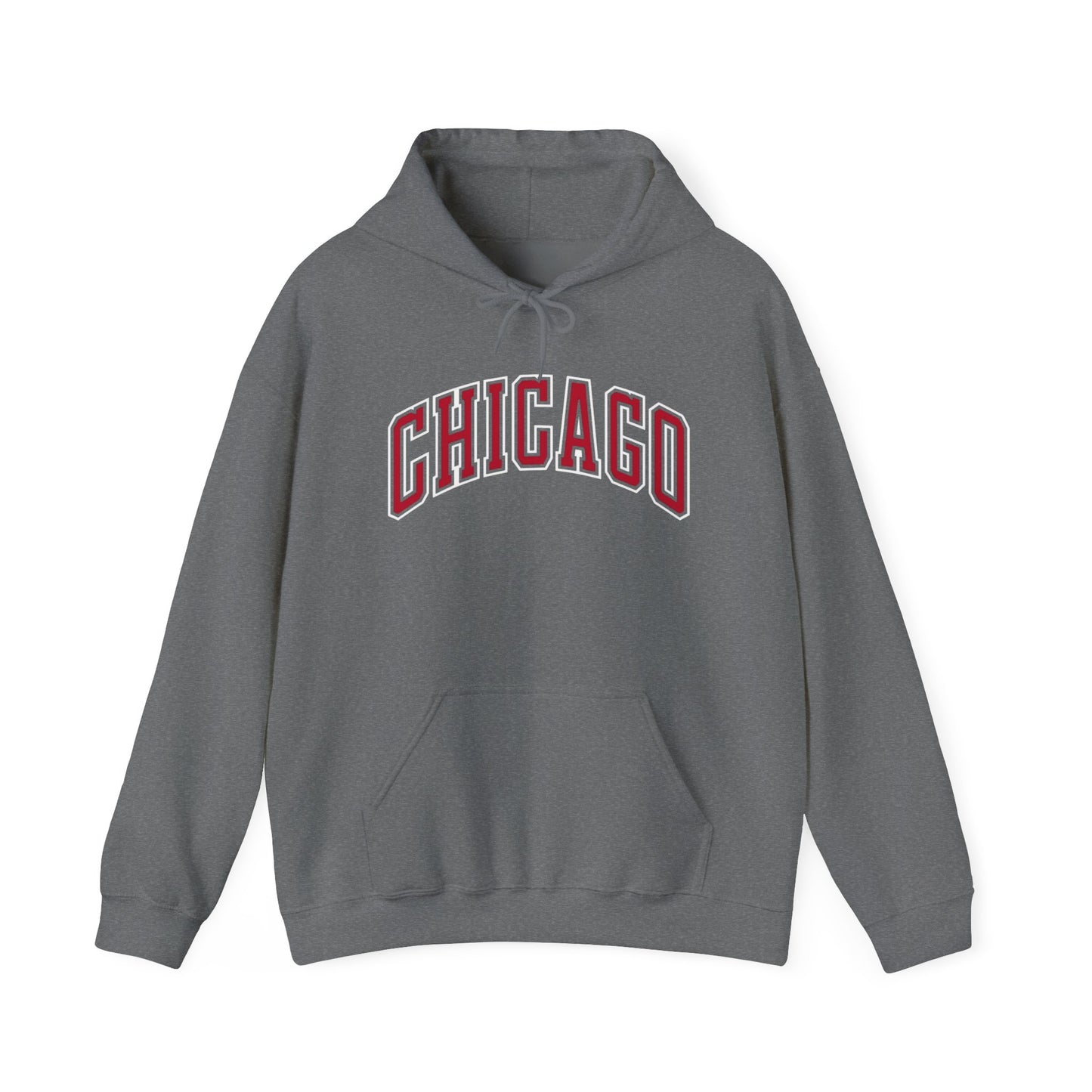 Chicago Retro 90's Graphic Hoodie Unisex Heavy Blend™ Hooded Sweatshirt