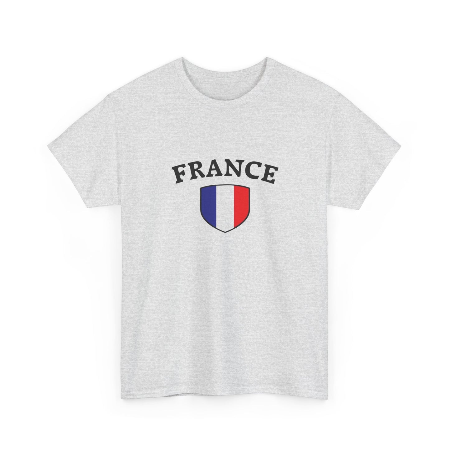 French Flag Paris Graphic T Shirt NEW GIFT Unisex Heavy Cotton Tee
