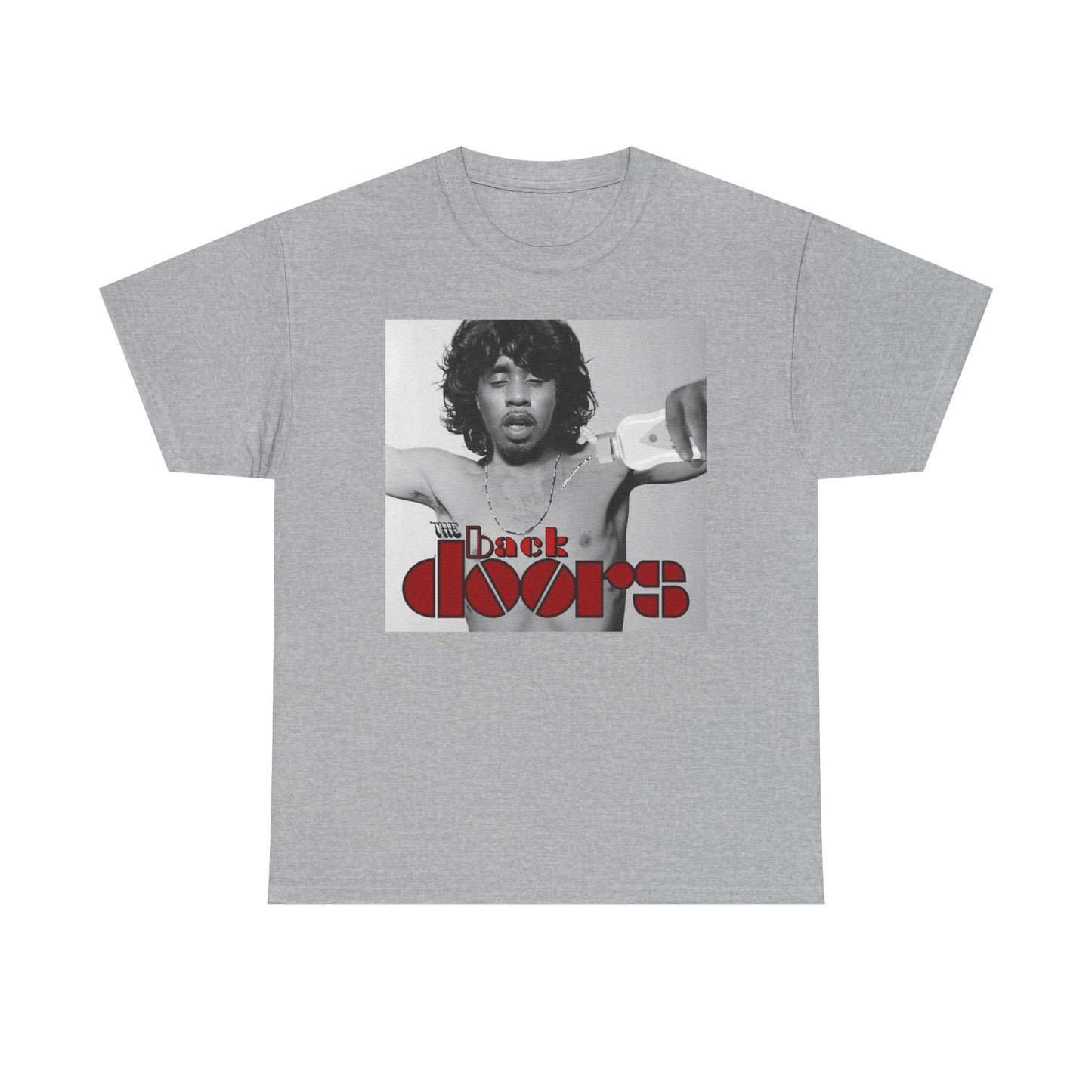 Diddy Funny Backdoors Jokes Graphic T Shirt Men's Heavy Cotton Tee - Quality - Modern True to Size