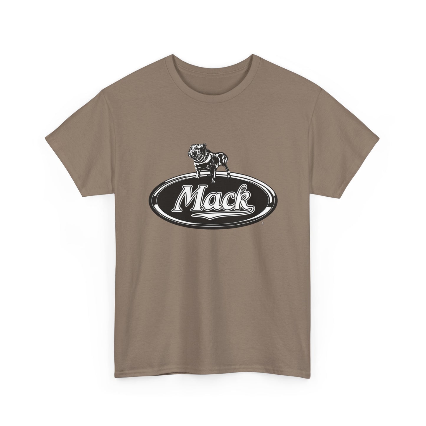 Mack Truck Vintage Bulldog Graphic T Shirt NEW Unisex Heavy Cotton Tee