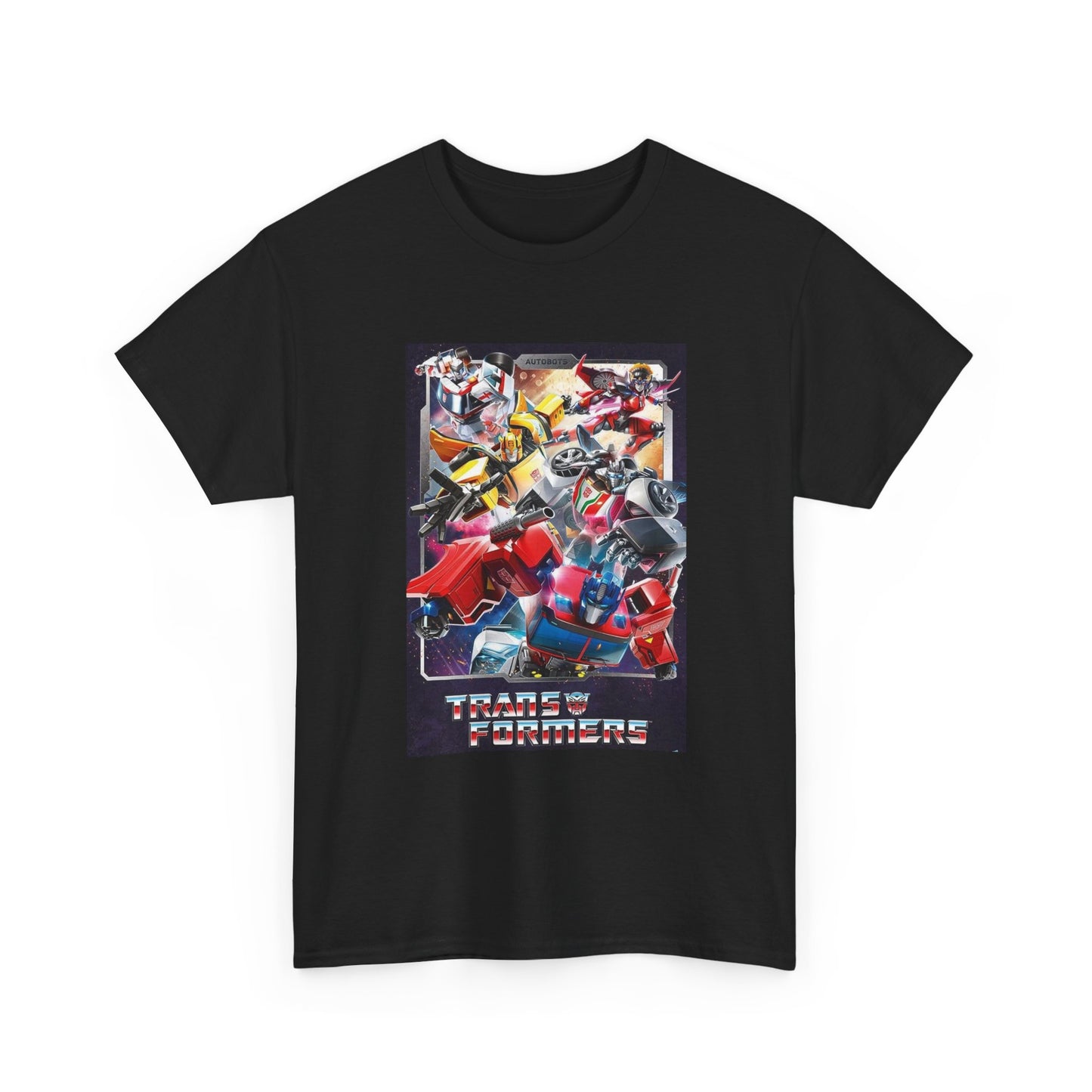 Transformers T shirt Retro Movie Poster Toys Vintage Unisex Heavy Cotton Tee