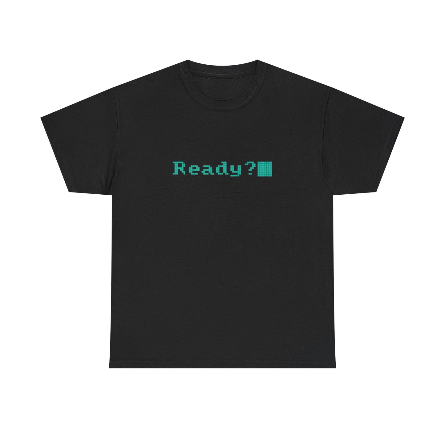 Ready? Vintage Gaming Graphic T Shirt Unisex Heavy Cotton NEW Tee