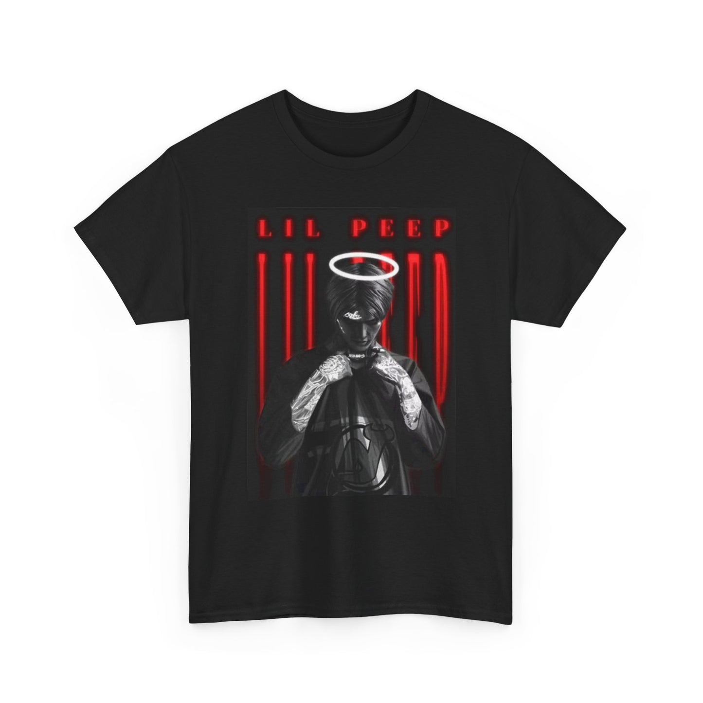 Lil peep Graphic T Shirt Retro Rap Soundcloud Unisex Heavy Cotton Tee