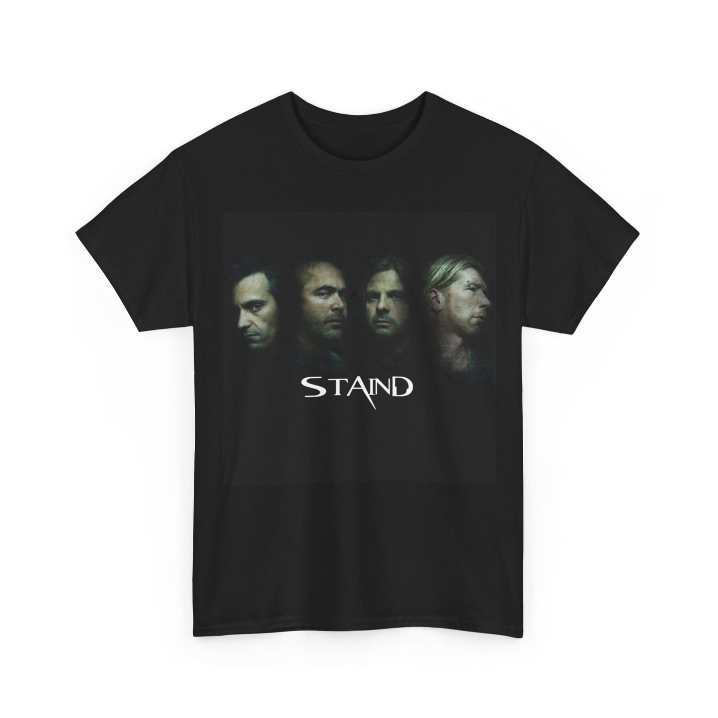Staind Tshirt Vintage Rock Grunge Aaron Lewis Metal 90s Unisex Heavy Cotton Tee