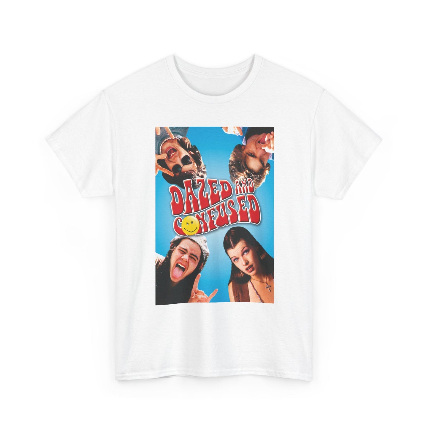 Dazed and Confused Tshirt Vintage Movie Poster Retro Texas Unisex Heavy Cotton v