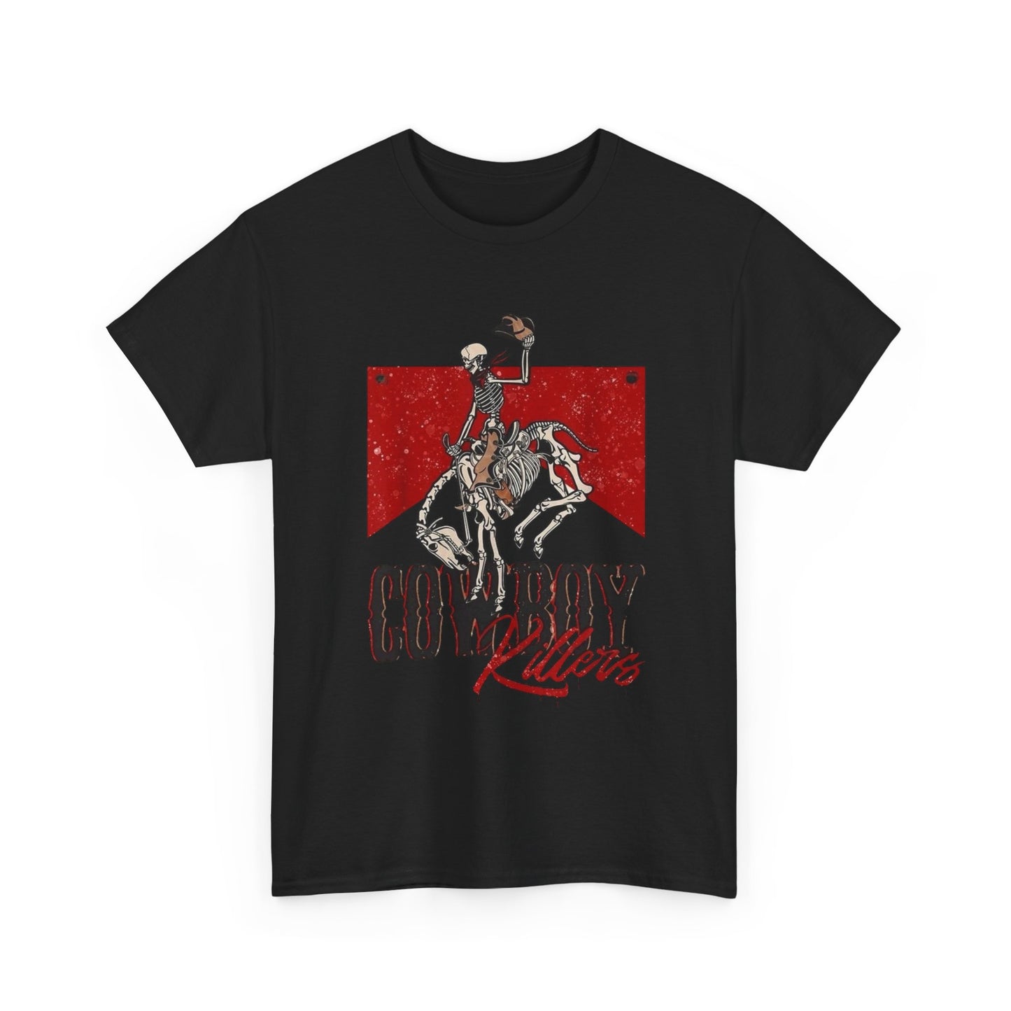 Cigarette Cowboy Killers Graphic T Shirt Unisex Heavy Cotton Tee