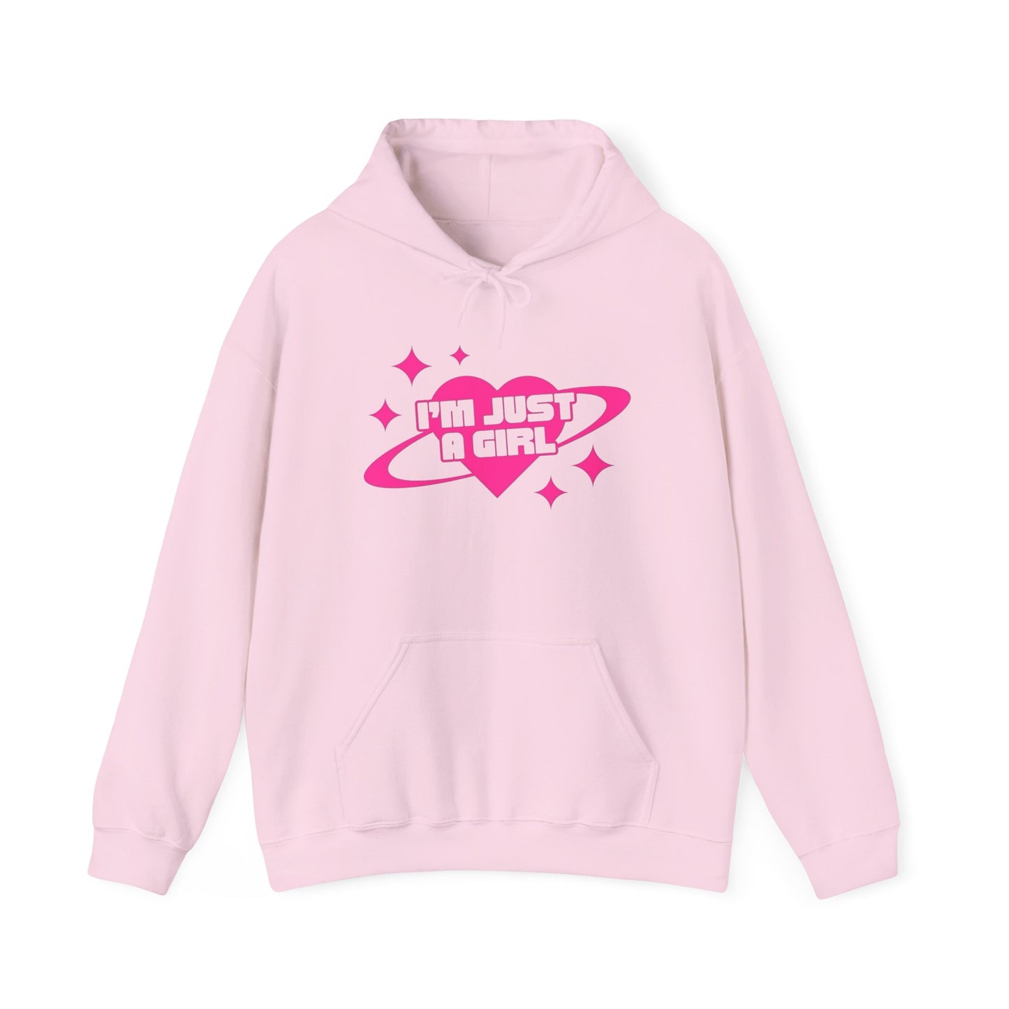 I'm Just A Girl Graphic Hoodie Heavy Blend™ Hooded Sweatshirt