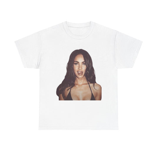 Megan Fox T-Shirt Unisex Heavy Cotton Tee Gift New