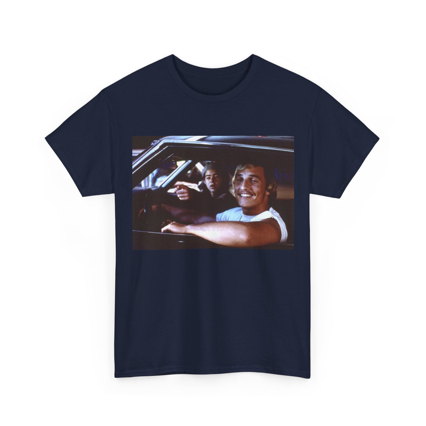 Dazed and Confused Tshirt Vintage Movie Poster Retro Texas Unisex Heavy Cottonn