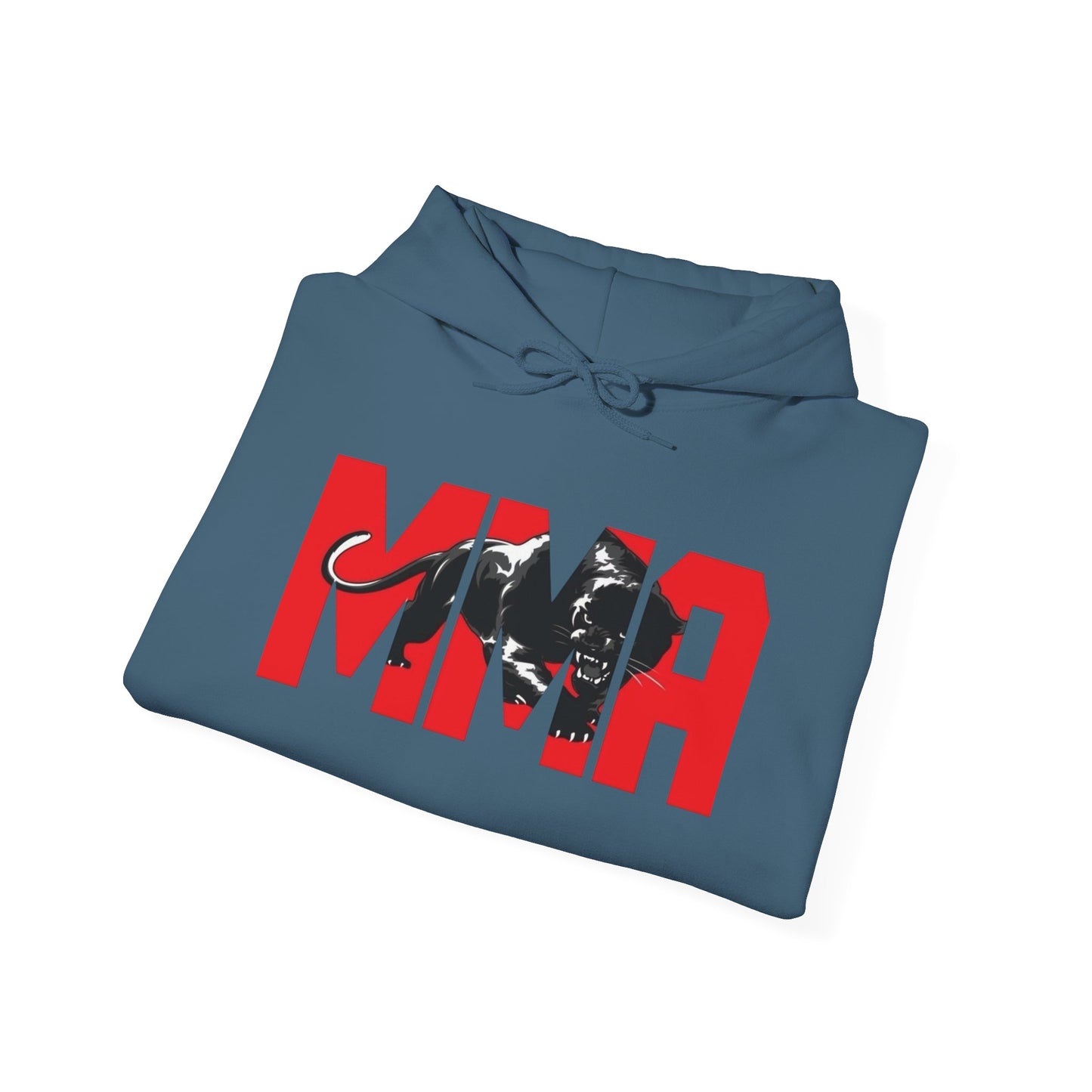 MMA Black Panther Graphic Hoodie Unisex Heavy Blend™ Hooded Sweatshirt