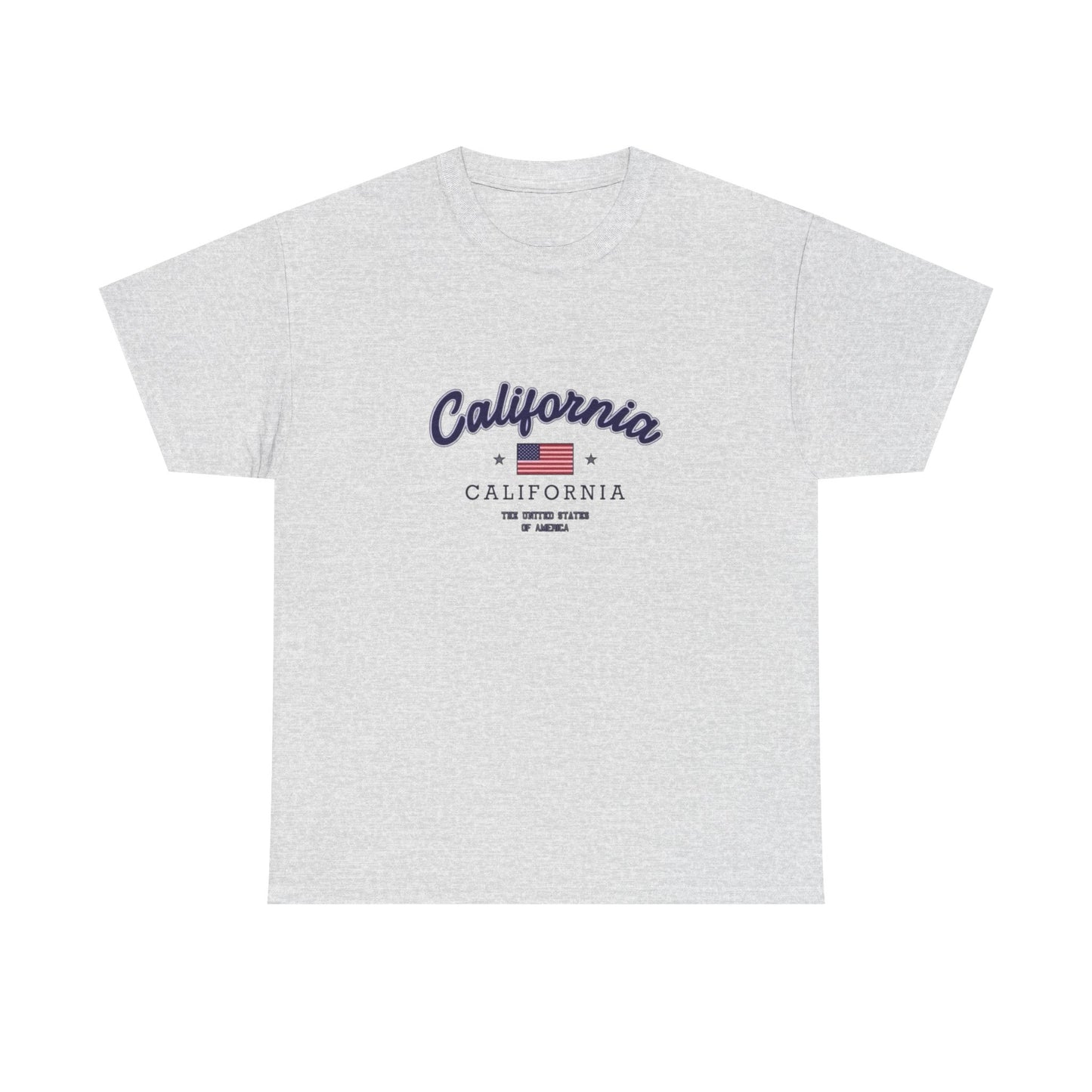 California USA Graphic T Shirt NEW Unisex Heavy Cotton Tee
