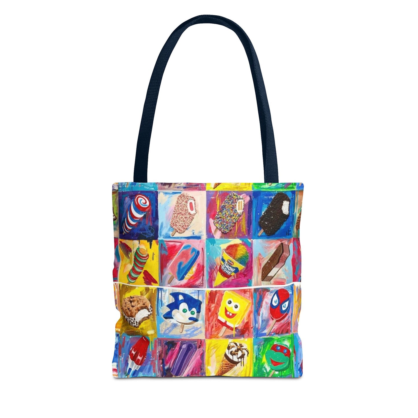 Ice Cream Retro BRAND NEW Modern Purse - Pocketbook - Travel Tote Bag (AOP)