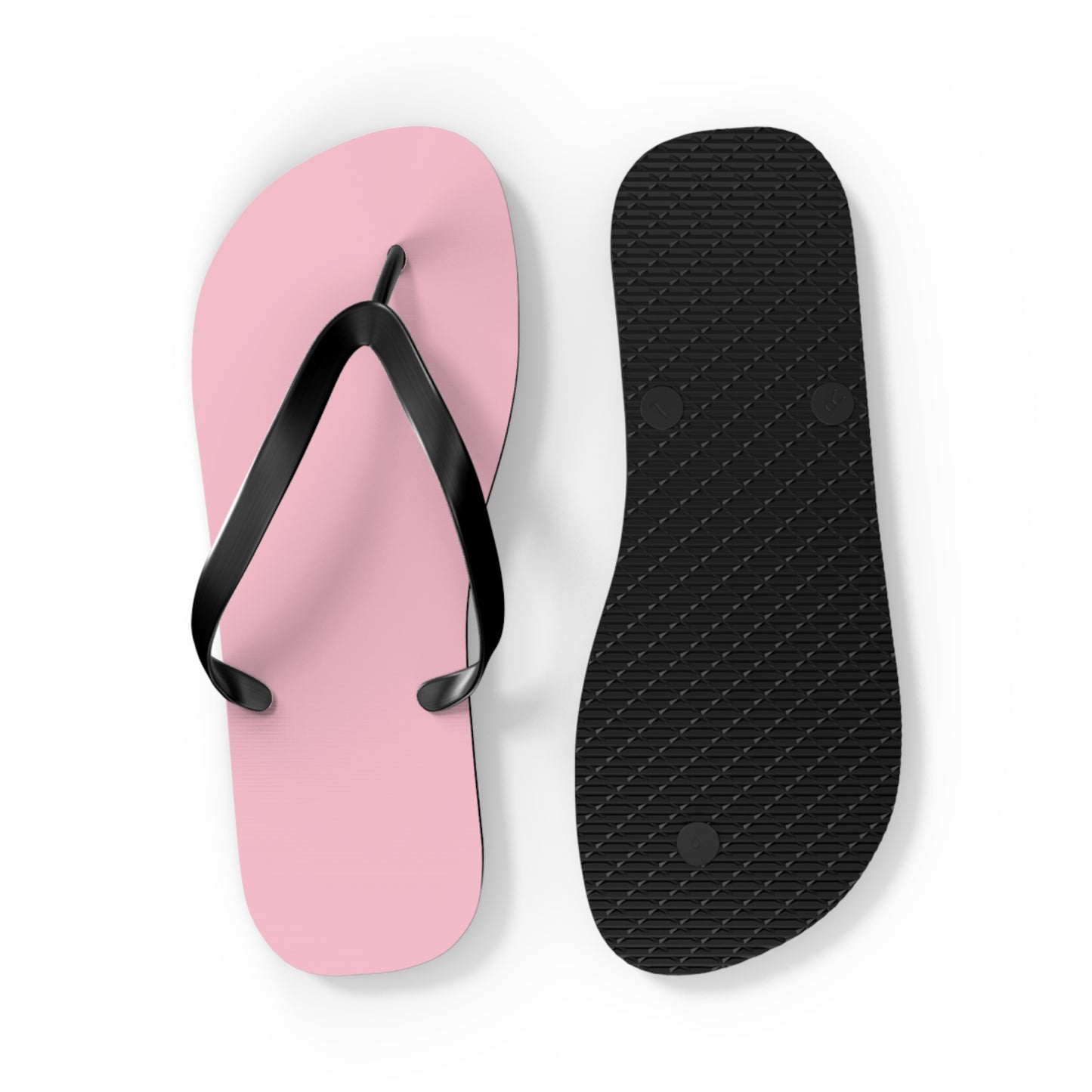 Light Pink Summer Sandals, Beach Shoes, Vacation Flip Flops, Pool Slides