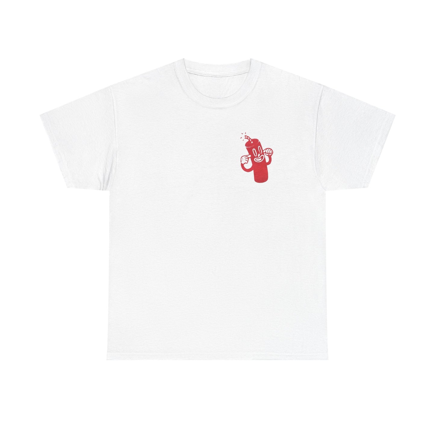 Fire Cracker Funny T Shirt Unisex Heavy Cotton Tee Gift