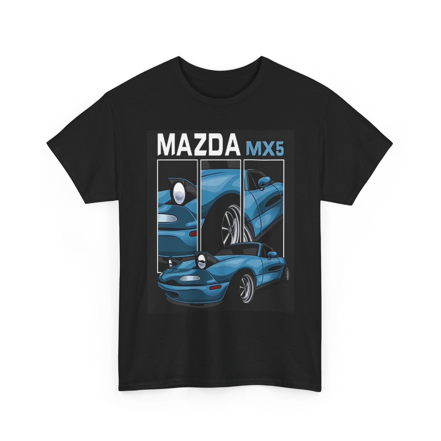 Mazda Mx5 Miata Graphic T Shirt JDM Tuner Car Show Unisex Heavy Cotton Tee