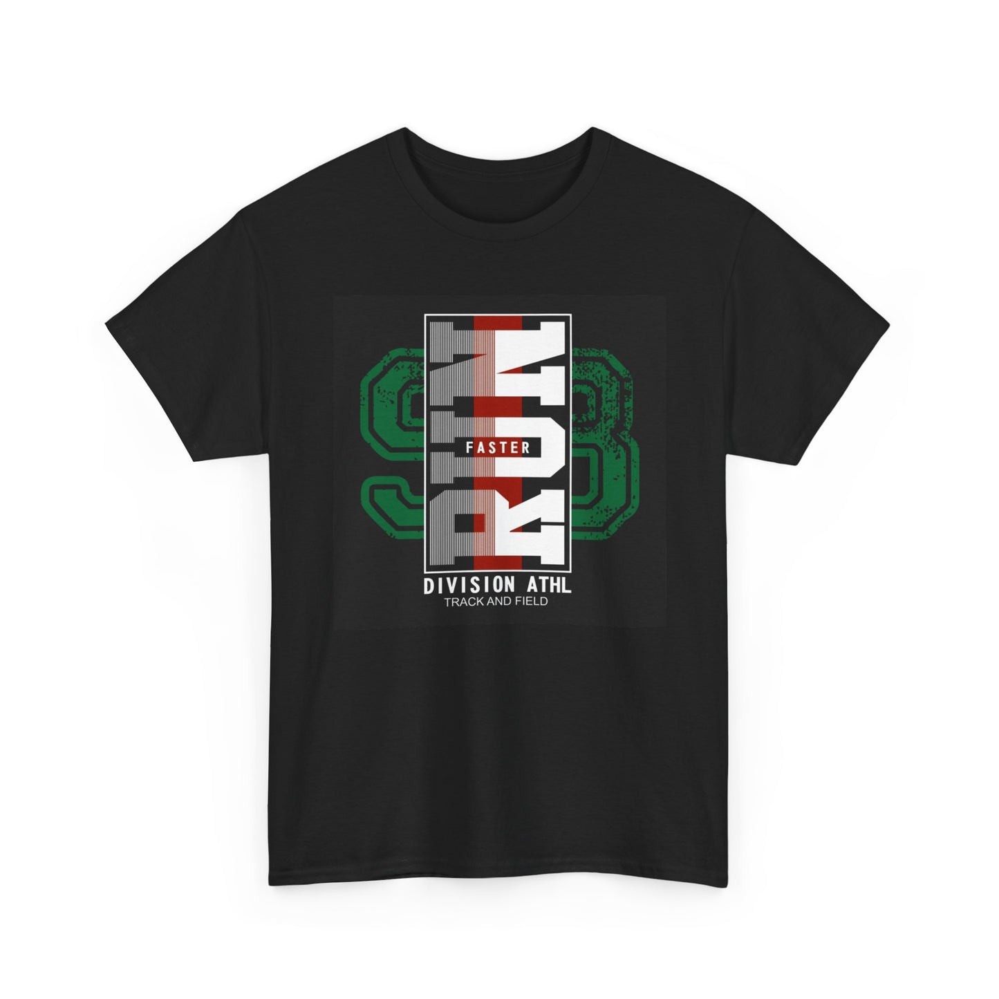 Run Faster Graphic T Shirt Unisex Heavy Cotton Tee