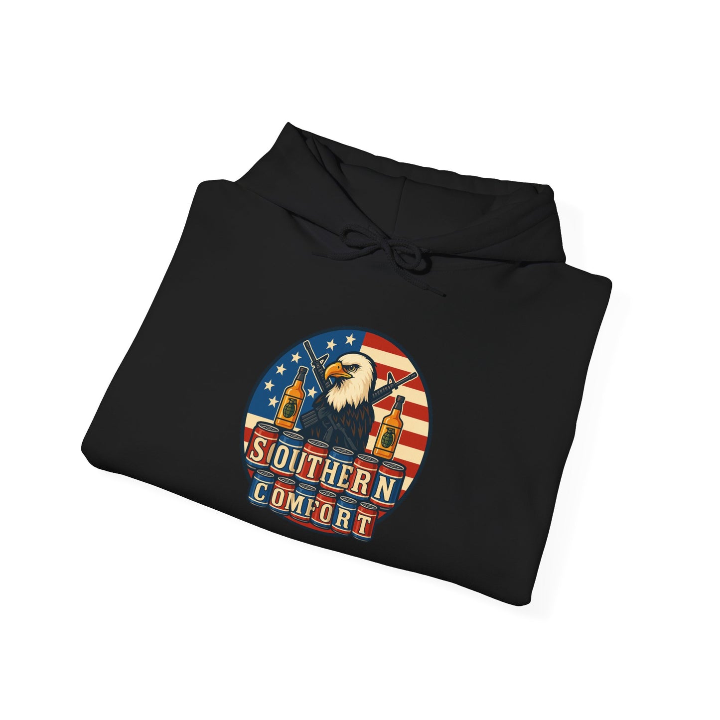 Southern Comfort Hoodie Bald Eagle Unisex Heavy Blend™ Hooded Sweatshirt