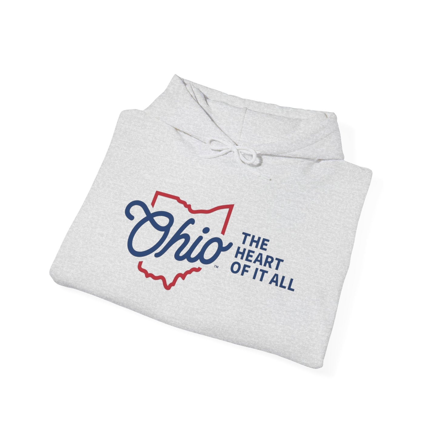 Ohio State Hoodie The Heart Of It All Unisex Heavy Blend™ Hooded Sweatshirt