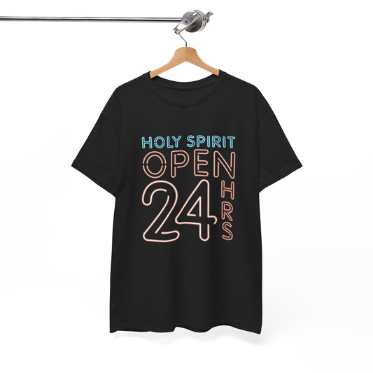 Open Spirit Open Jesus Graphic T Shirt NEW ADULT Unisex Heavy Cotton Tee