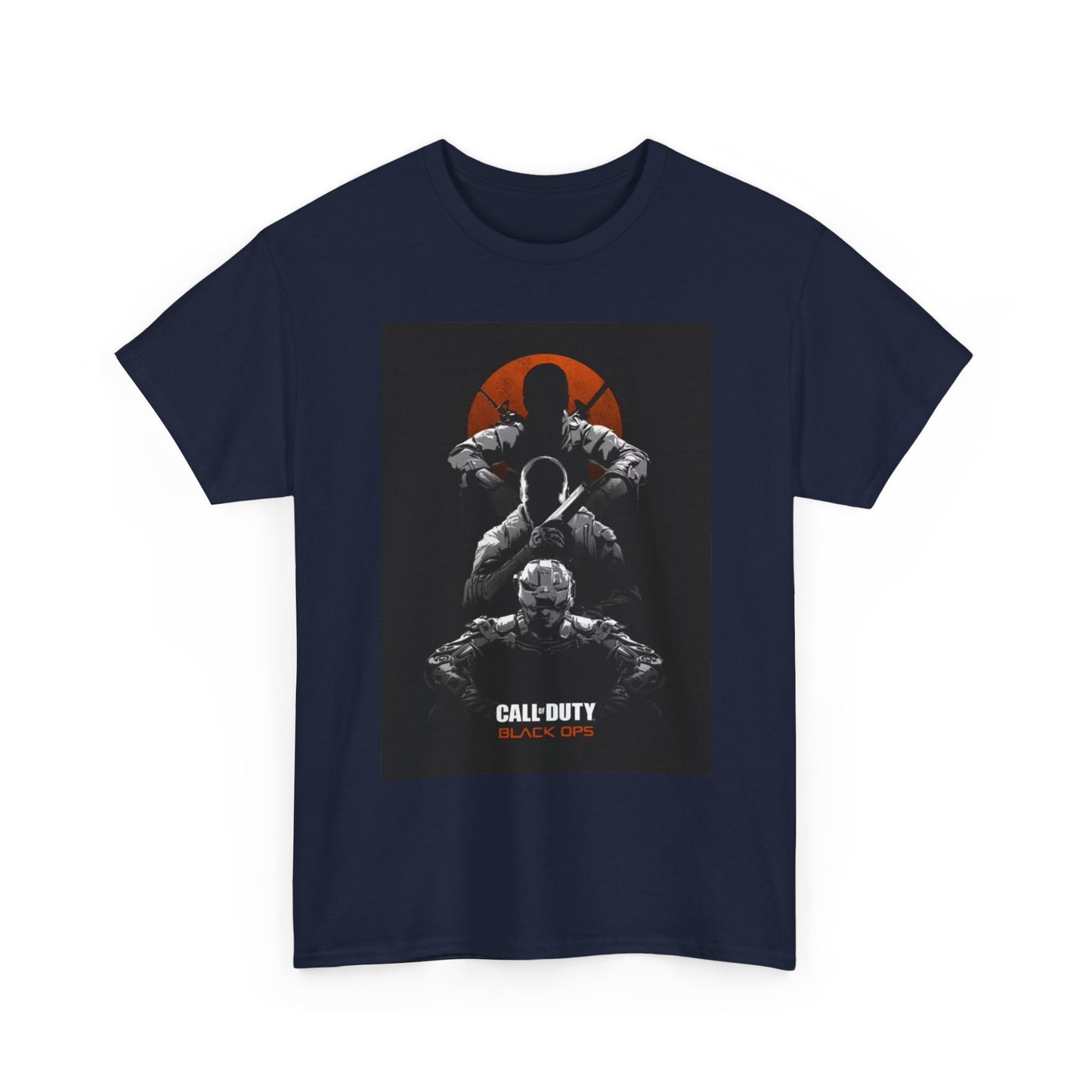 Call of Duty Black OPS Tshirt Retro gamer Xbox gaming Unisex Heavy Cotton Tee