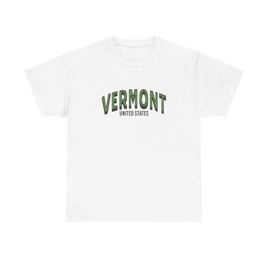 Vermont United States Graphic T Shirt Unisex Adults NEW