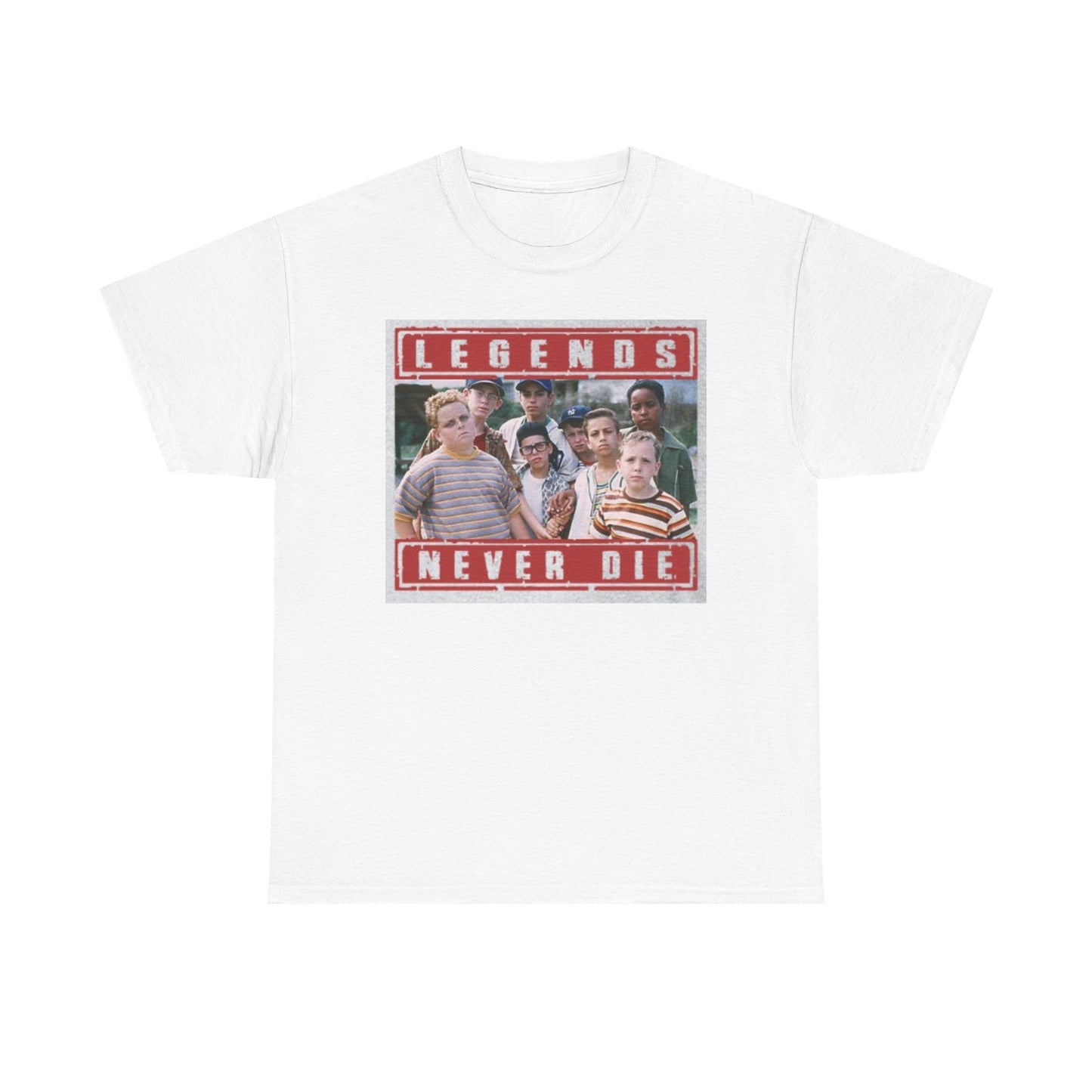 The Sandlot Legends Graphic T Shirt Vintage Funny Retro Unisex Heavy Cotton Tee