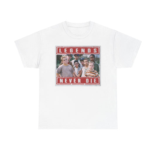 The Sandlot Legends Graphic T Shirt Vintage Funny Retro Unisex Heavy Cotton Tee