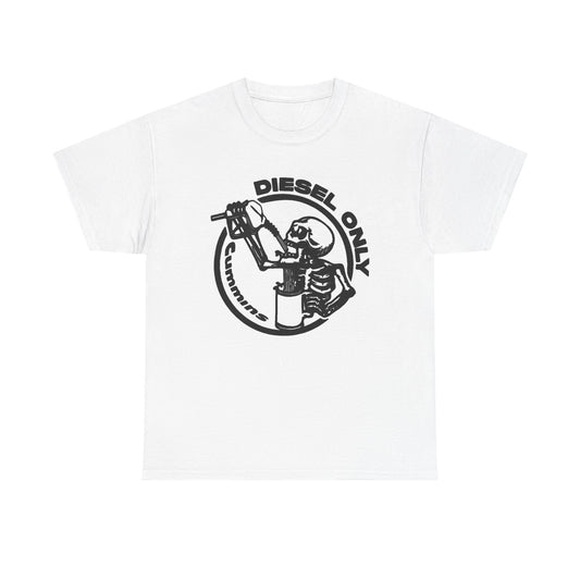 Diesel Only Cummins Graphic T Shirt Unisex Heavy Cotton Tee NEW