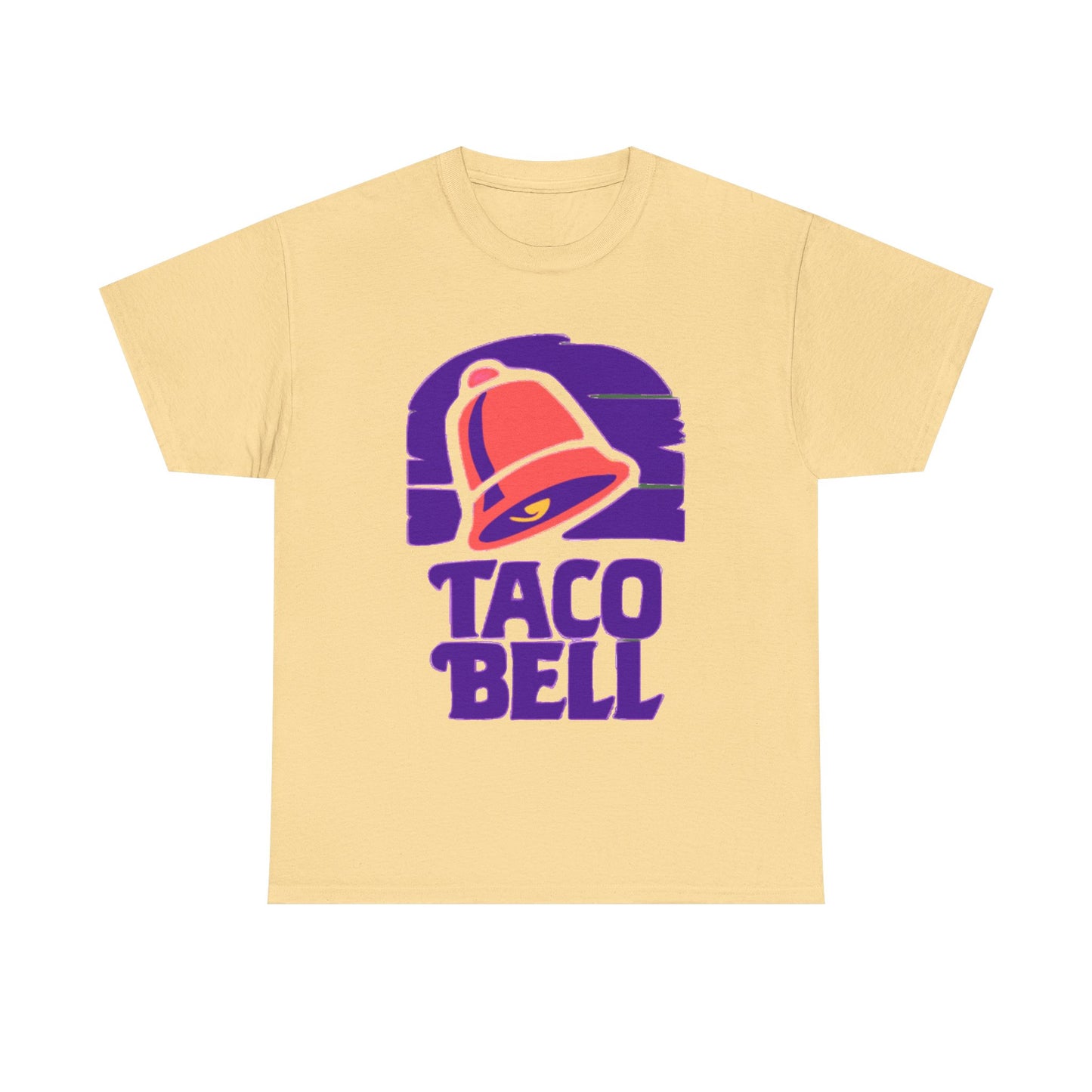 Taco Bell Shirt Funny Gift Retro Logo Mexican Restaurant Unisex Heavy Cotton Tee