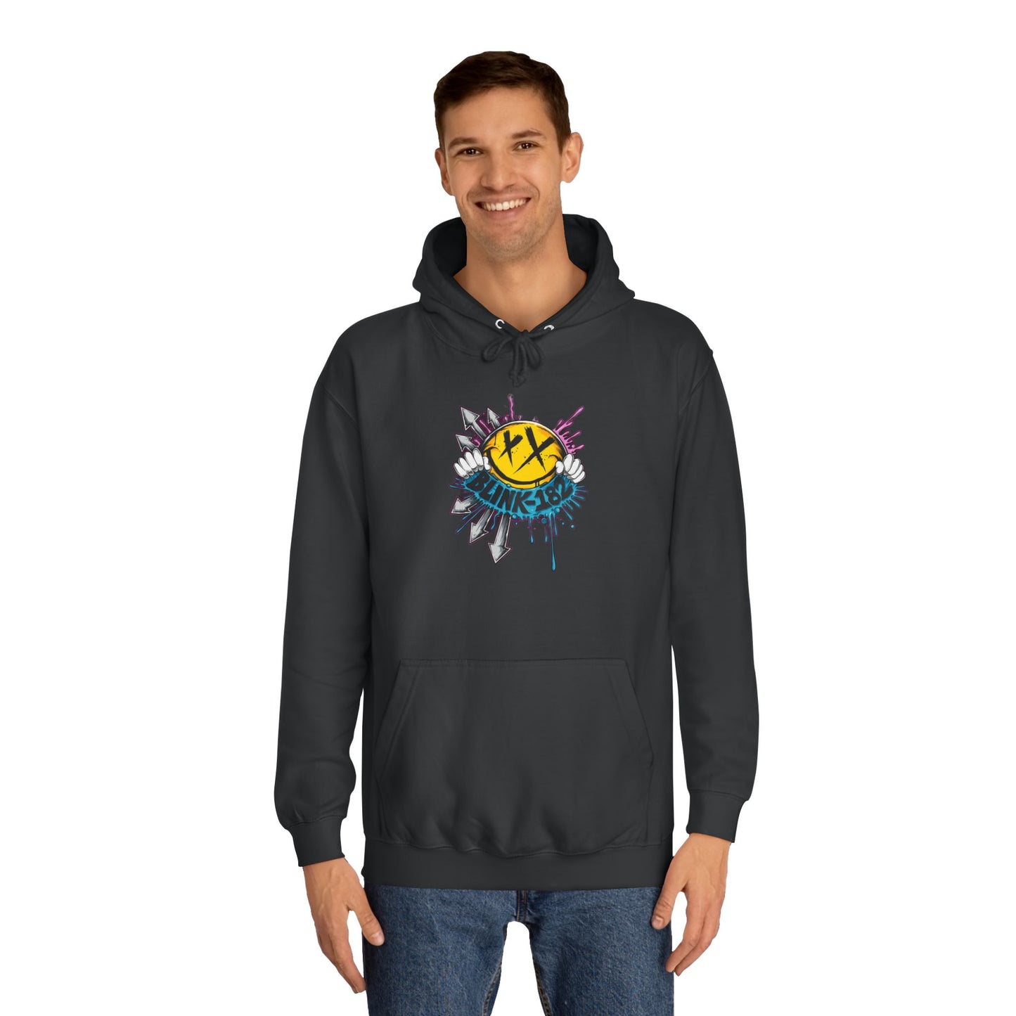 Blink 182 Graphic Hoodie Retro Pop Punk California Vintage Unisex College Hoodie
