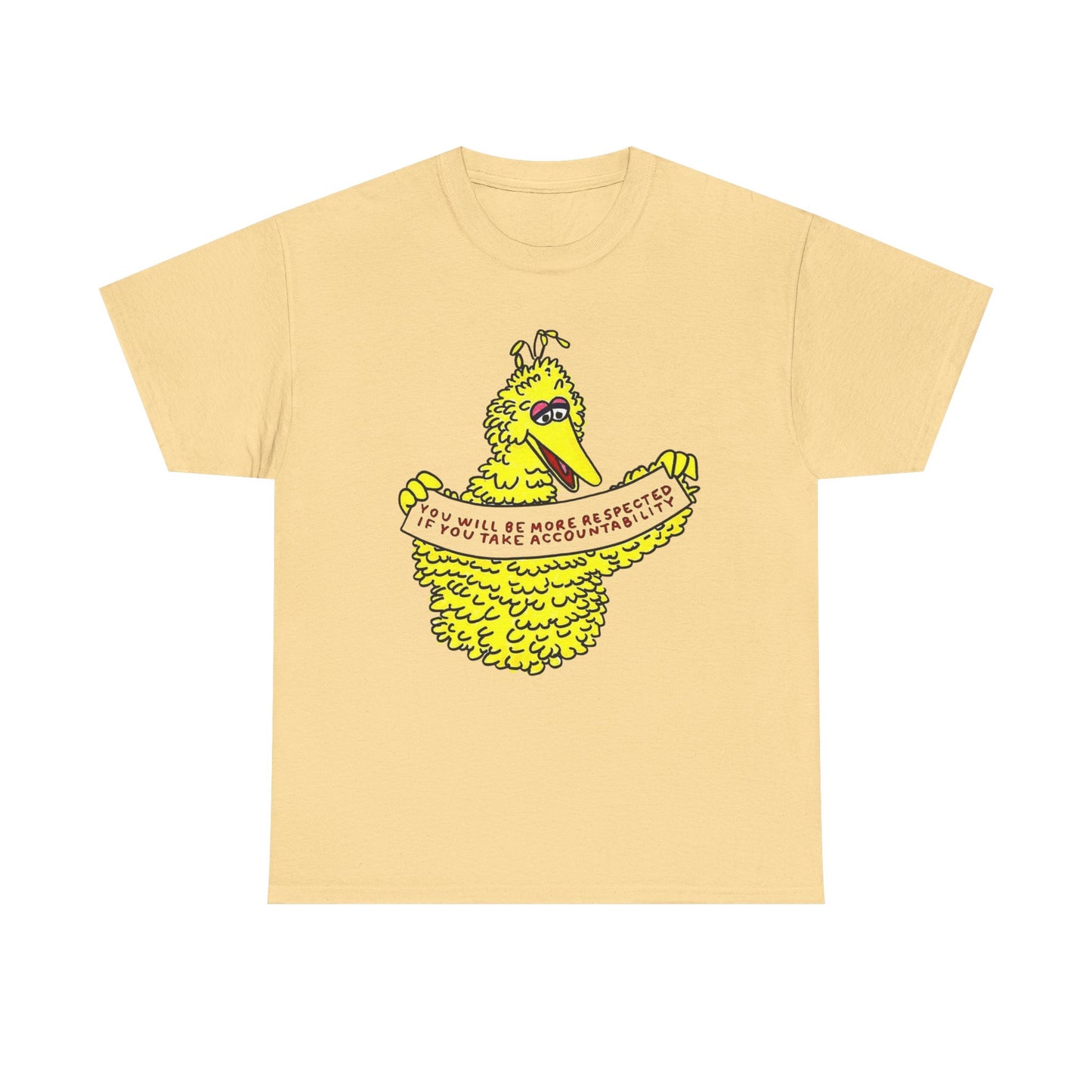 Take More Responsibility Graphic T-Shirt Unisex Heavy Cotton Tee Gift