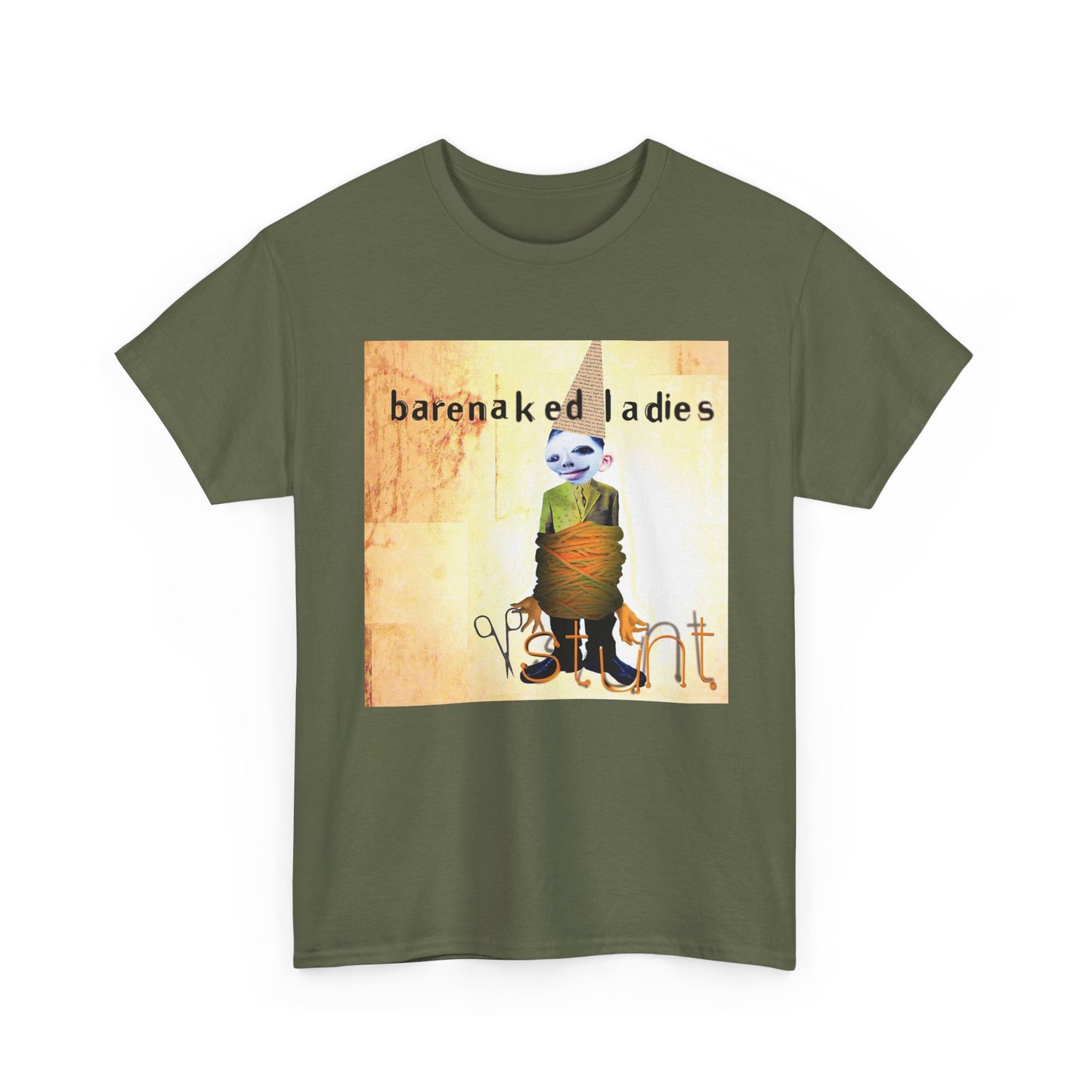 Bare naked Ladies Tshirt Album Cover Vintage Merch art Unisex Heavy Cotton Tee