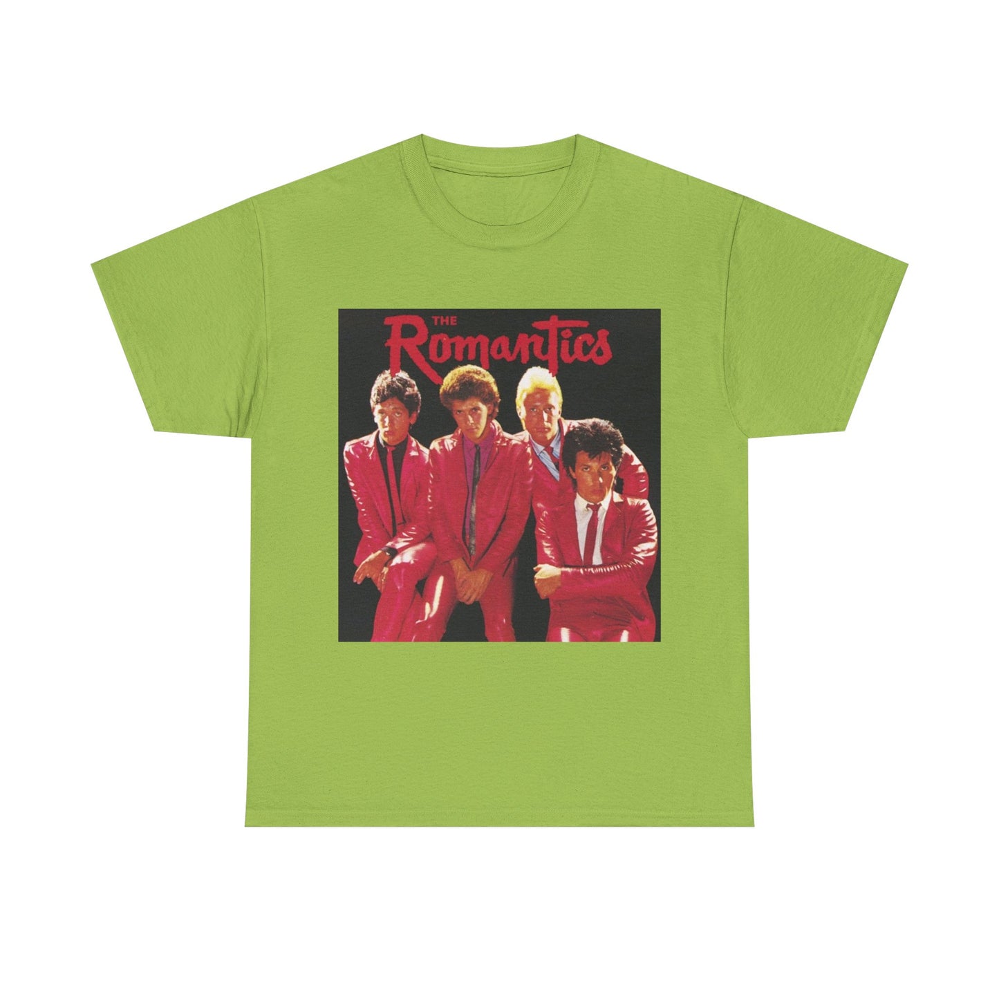 The Romantics Tshirt Vintage Band Poster Retro Unisex Heavy Cotton Tee