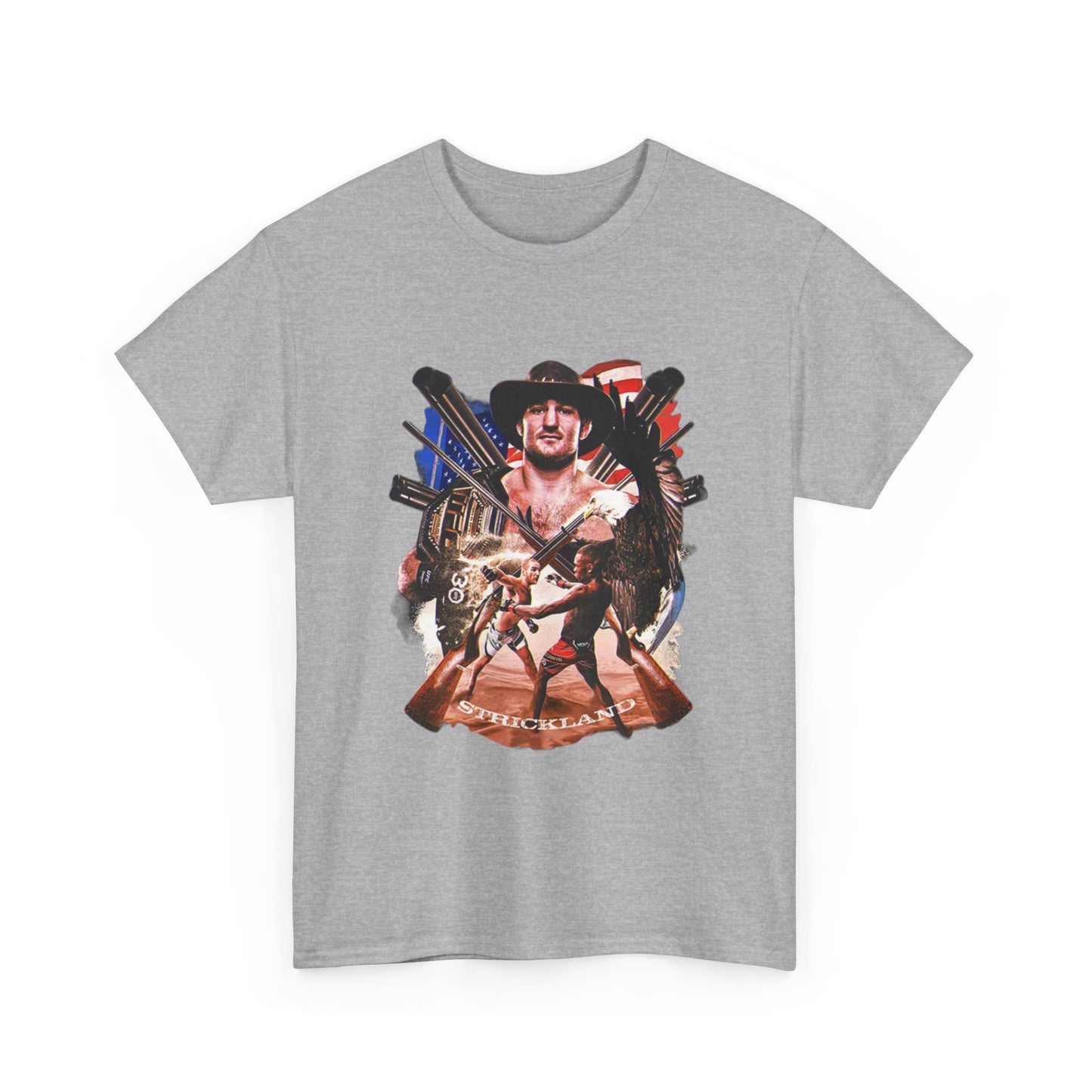 Sean Strickland T-shirt UFC graphic mma wrestling Unisex Heavy Cotton Tee