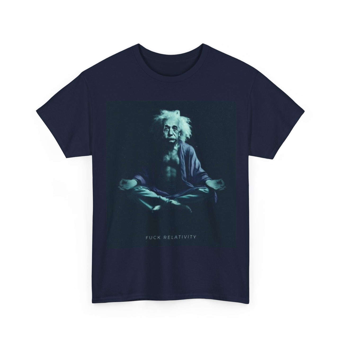 Albert Einstein Shirt Funny Theory Of Relativity Unisex Heavy Cotton Tee