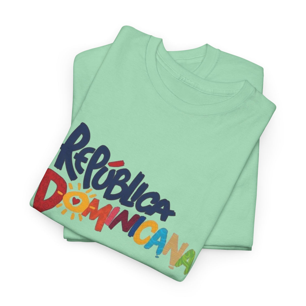 Dominican Republic Graphic T Shirt Men's Retro Heavy Cotton Tee