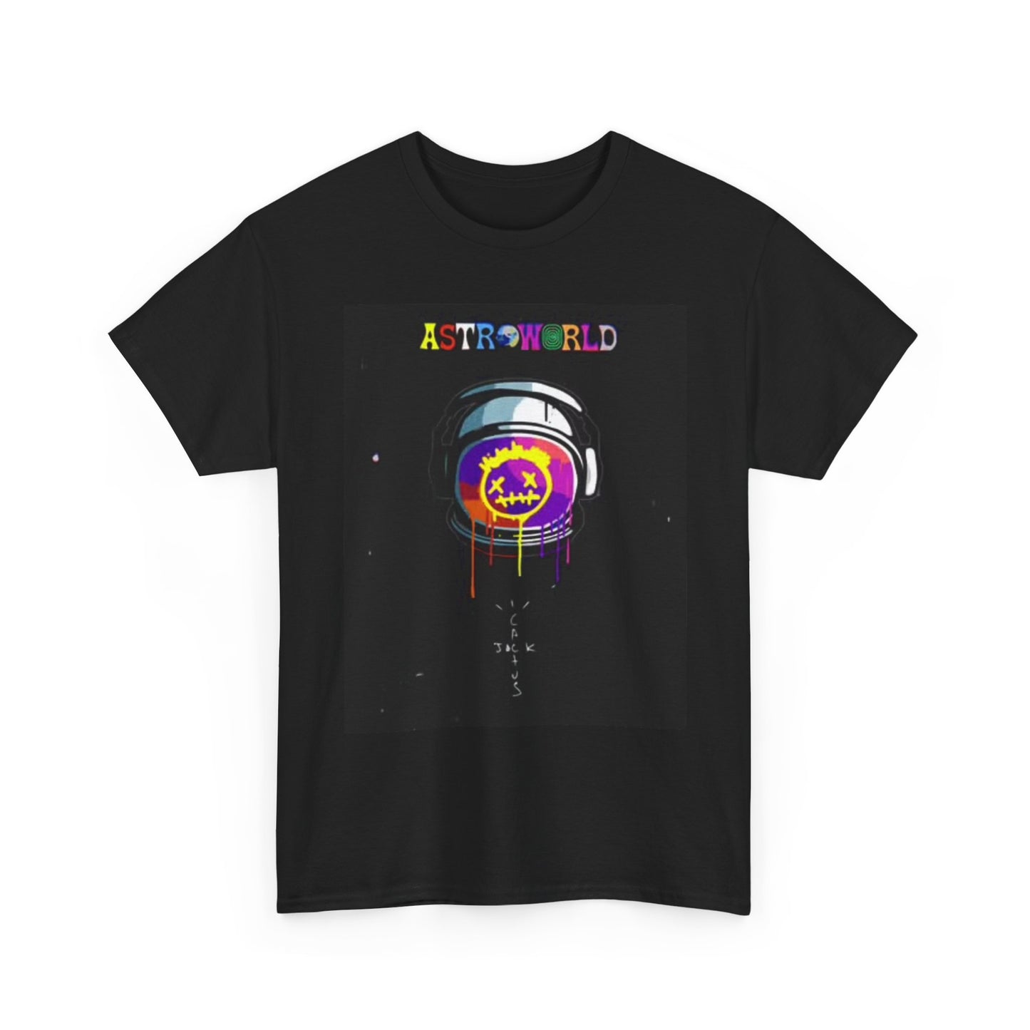 Astroworld Graphic T Shirt Retro Hip Hop Merch Unisex Heavy Cotton Tee