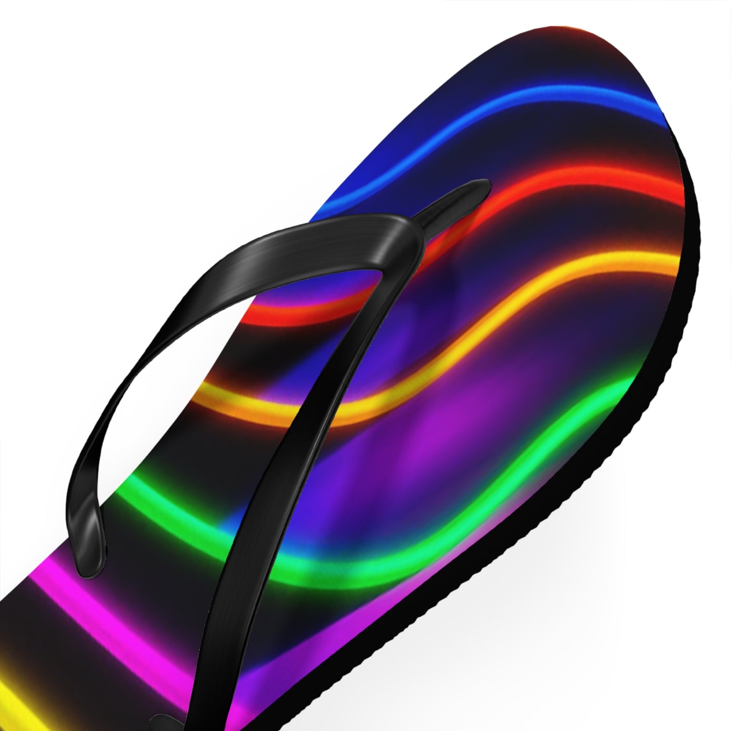 Neon Lights Flip Flops, Sandals Slides, Summer Footwear, Brand New